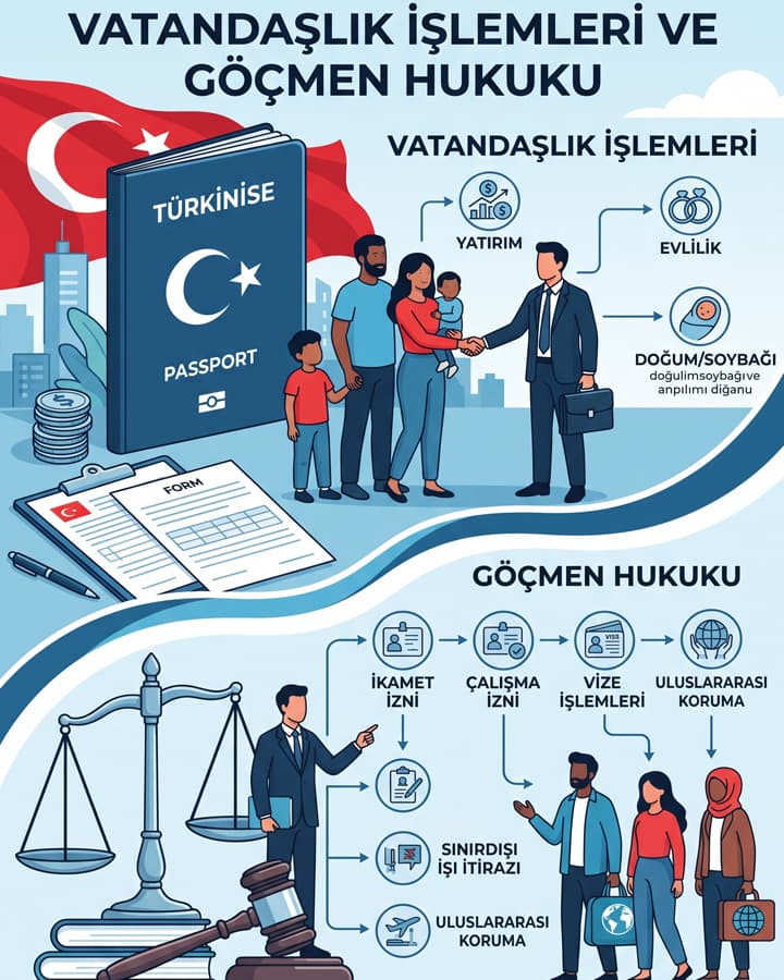 Vatandaşlık İşlemleri ve Göçmen Hukuku